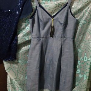 BCBG BLUE dress sz 12
